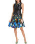 Фото #1 товара Gracia Floral A-Line Mini Dress Women's