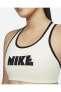 Swoosh Bra, Kadın Krem Spor Büstiyer, Krem Bralet