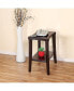 Chairside Table Red Cocoa