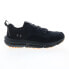 Фото #2 товара Under Armour Charged Verssert 2 Mens Black Suede Athletic Running Shoes