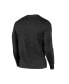 Men's Threads Black Philadelphia 76ers City and State Tri-Blend Long Sleeve T-shirt