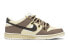 【定制球鞋】 Nike Dunk Low 保持热爱 简约 低帮 板鞋 GS 卡其棕 / Кроссовки Nike Dunk Low DH9765-100