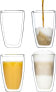 Фото #3 товара HI HI Zestaw szklanek do latte macchiato, 2 szt., 400 ml, przezroczysty