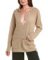 Фото #1 товара Onia Linen Knit V-Neck Hoodie Women's S