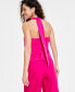 ფოტო #2 პროდუქტის Women's Tie-Front Halter Blouse, Created for Macy's