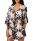 Фото #1 товара Bar III Womens BLACK TIE DYE Wet N Wild Romper Cover-up US Medium