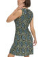 Women's Paisley Sleeveless Shift Dress