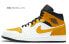 Фото #11 товара 【定制球鞋】Air Jordan 1 Mid 虎年限定 CNY 国风礼盒 虎纹 轻奢满印 Vibe解构缝线 Vibe做旧 中帮 复古篮球鞋 男款 摩卡棕米色 / Кроссовки Air Jordan 1 554724-170