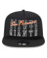 Фото #3 товара Men's Black San Francisco Giants Street Team A-Frame Trucker 9FIFTY Snapback Hat