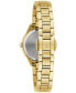 ფოტო #3 პროდუქტის Women's Classic Sutton Diamond (1/20 ct. t.w.) Gold-Tone Stainless Steel Bracelet Watch 28mm
