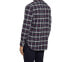 Фото #3 товара Рубашка мужская Burberry Classic в клетку с красной полоской на длинный рукав, цвет темно-синий 8004835