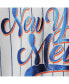 Фото #5 товара Футболка для малышей New Era белая, синяя с полосками New York Mets