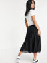 Фото #2 товара ASOS DESIGN Petite pleated midi skirt