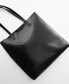 Фото #5 товара Women's Leather Shopper Bag