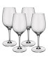 Фото #1 товара Entrée White Wine Stems, Set of 4