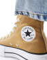 Converse Lift Hi trainers in brown