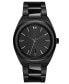 Men's Odyssey II Black Stainless Steel Bracelet Watch 40mm