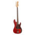 J & D E-Bass PBJ Candy Apple Red