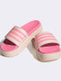 Фото #3 товара adidas Sportswear Adilette platform sliders in pink