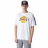 ფოტო #1 პროდუქტის NEW ERA NBA Colour Block OS Los Angeles Lakers short sleeve T-shirt