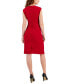 ფოტო #4 პროდუქტის Women's Sleeveless Princess-Seam Sheath Dress