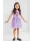 ფოტო #3 პროდუქტის Frozen Princess Anna Girls Dress Purple Toddler| Child