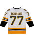 ფოტო #3 პროდუქტის Men's Ray Bourque White Boston Bruins Captain Patch 1989/90 Blue Line Player Jersey