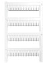 Фото #2 товара Weidmüller ZS 10/5 MC NE WS - Terminal block markers - 480 pc(s) - Polyamide - White - -40 - 100 °C - V2