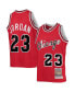 Фото #1 товара Big Boys Michael Jordan Red Chicago Bulls 1984-85 Hardwood Classics Authentic Jersey