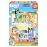 EDUCA BORRAS 2X50 Bluey Wooden Puzzle