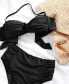ფოტო #6 პროდუქტის Twist Bandeau Bikini Top, Created for Macy's