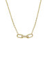 Фото #2 товара Fossil heritage D-Link Gold-Tone Stainless Steel Chain Necklace