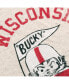 Фото #3 товара Men's Natural Wisconsin Badgers Vintage-Like Tri-Blend T-shirt