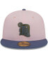 Фото #4 товара Men's Pink, Blue Detroit Tigers Olive Undervisor 59FIFTY Fitted Hat