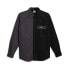 Фото #1 товара Puma Nyc Remix Twill Overshirt Mens Black, Grey Casual Athletic Outerwear 624503