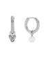 Фото #1 товара Women's Stainless Steel Huggie Earrings Gift Set