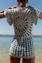 Crochet knit top