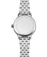 ფოტო #2 პროდუქტის Women's Swiss Toccata Stainless Steel Bracelet Watch 29mm