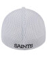 ფოტო #1 პროდუქტის Men's White New Orleans Saints Breakers 39THIRTY Flex Hat