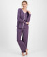 Фото #1 товара Women's 2-Pc. Pointelle Lace-Trim Pajama Set, Created for Macy's