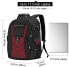 Фото #12 товара NEWHEY Laptop Backpack Men's 17 Inch School Backpack Boys Teenagers 17.3 Work Business Waterproof Large Notebook Backpacks for Men