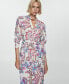 Фото #8 товара Women's Printed Bow Dress