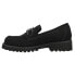 VANELi Zeus Lug Sole Loafers Womens Black ZEUS312461