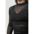 ფოტო #7 პროდუქტის NEBBIA Mesh Intense Sheer Gold long sleeve T-shirt