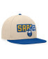 Men's Cream/Royal Buffalo Sabres Goalaso Snapback Hat Cream, Royal - фото #2