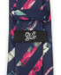 ფოტო #4 პროდუქტის Men's Painted Floral Stripe Tie