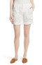 Фото #2 товара JOIE 161131 Women's Aubeline Casual Linen Cargo Shorts Porcelain Sz. 0