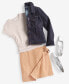 ფოტო #10 პროდუქტის Women's Short-Sleeve Side-Ruched Crop Top