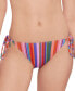 Фото #1 товара Women's Ziggy Pop Side-Tie Bikini Bottoms, Created for Macy's