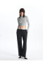 Фото #1 товара Брюки женские LC WAIKIKI модель Loose Широкие брюки со стрелками